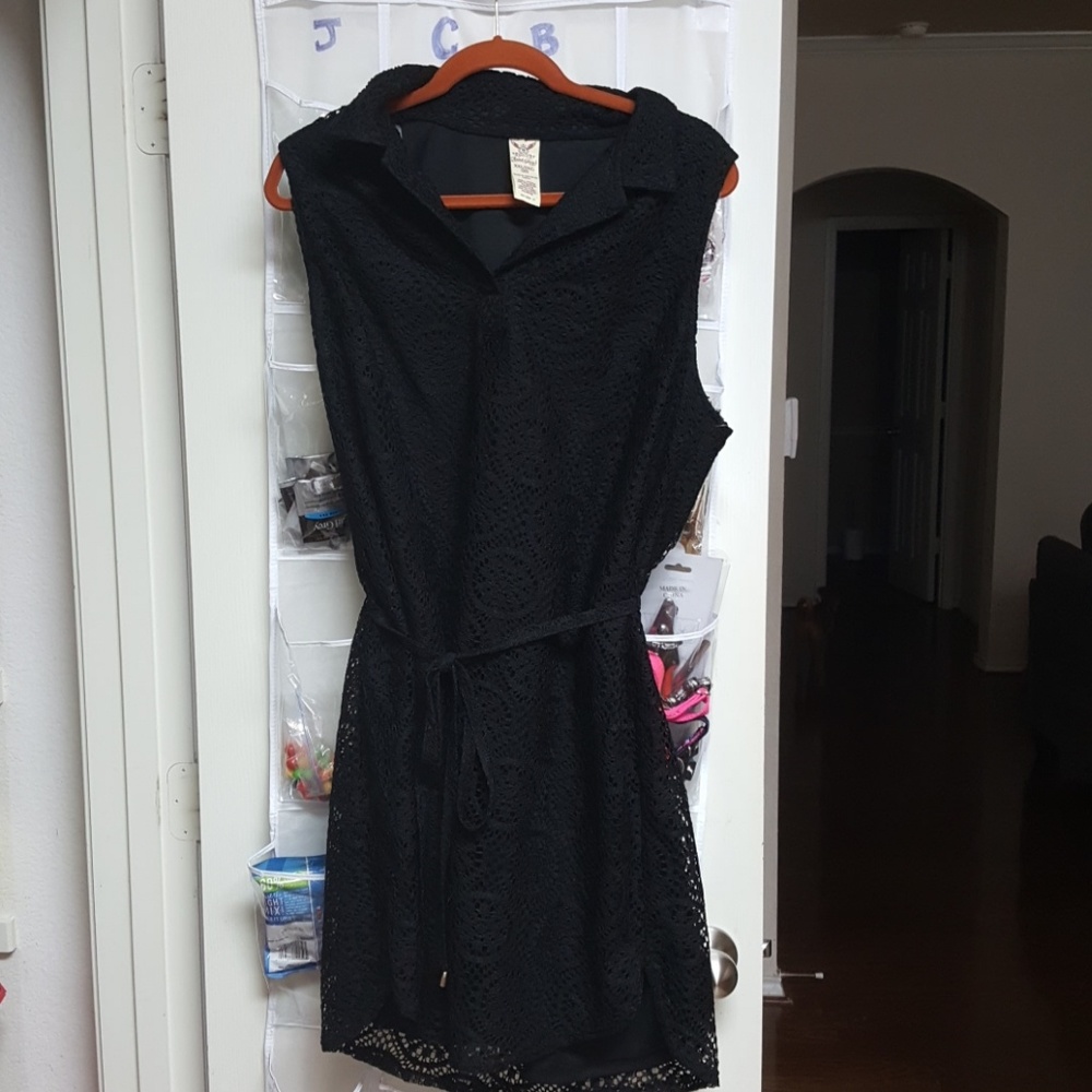 Black lace dress nwot